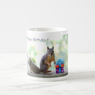 Eichhörnchen-alles Gute zum Geburtstag! Kaffeetasse