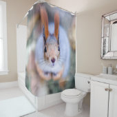 Eichhörnchen - Alles, was beißen soll Duschvorhang (Beispiel)