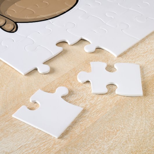 Eichhörnchen als Lehrerin mit Buch Puzzle (Seite)