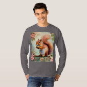 Eichhörnchen als T - Shirt (Vorne ganz)