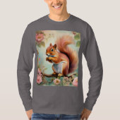 Eichhörnchen als T - Shirt (Vorderseite)