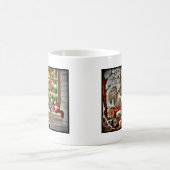 Eichhörnchen am Fenster Kaffeetasse (Mittel)