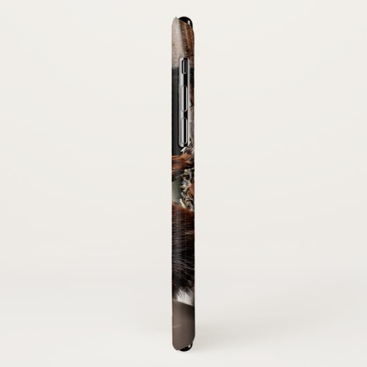 Eichhörnchen am Vogelfeeder Case-Mate iPhone Hülle (Hinten/Links)