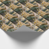 Eichhörnchen-Ansammlung nackt in ihrer Tasche Geschenkpapier (Ecke)