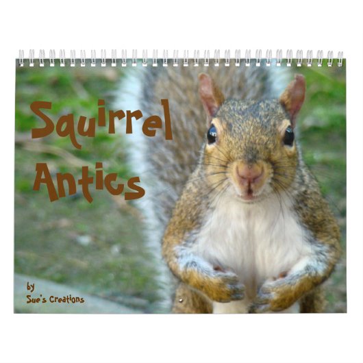 Eichhörnchen Antik Kalender (Titelbild)