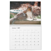 Eichhörnchen Antik Kalender (Jan 2027)
