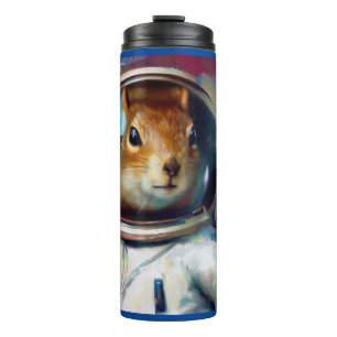 Eichhörnchen Astronaut Thermosbecher