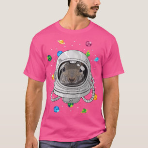 Eichhörnchen-Astronautentier tief im Weltraum kosm T-Shirt