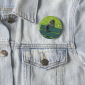 Eichhörnchen auf Bank Button (Beispiel)