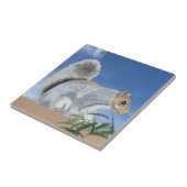 Eichhörnchen auf dem Land Keramik Tile Fliese (Seite)