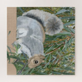 Eichhörnchen auf dem Lande Puzzle (Horizontal)