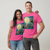 Eichhörnchen auf den Mondeichhörnchen T-Shirt (Unisex)