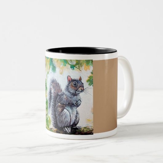 Eichhörnchen auf der Tasse (VorderseiteRechts)