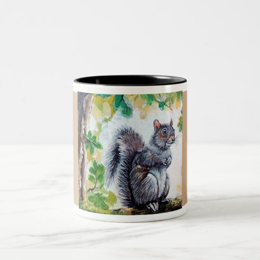 Eichhörnchen auf der Tasse (Mittel)