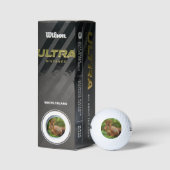Eichhörnchen auf einem Baum Golfball (Verpackungen)