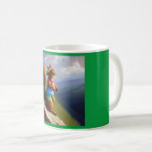 Eichhörnchen auf einem Berg Kaffeetasse (VorderseiteRechts)