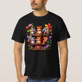 Eichhörnchen auf einem Holzbrett T-Shirt
