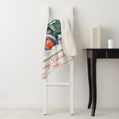 Eichhörnchen auf einem Traktor Weihnachten Sherpadecke (Beispiel)