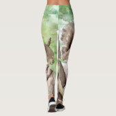 Eichhörnchen auf Ihre Pants Art Workout Leggings (Rückseite)