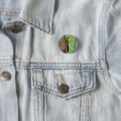 Eichhörnchen auf Kiefer – realistische Ölgemälde Button (Beispiel)