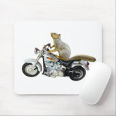 Eichhörnchen auf Motorrad Mousepad (Mit Mouse)