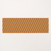 Eichhörnchen auf rotem Hintergrund Yogamatte (Rückseite (Horizontal))