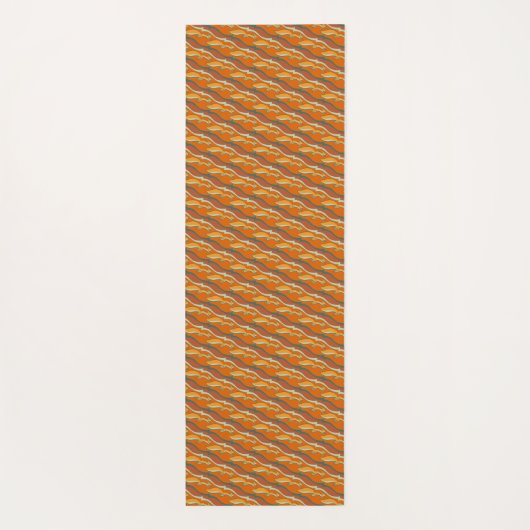 Eichhörnchen auf rotem Hintergrund Yogamatte (Rückseite)