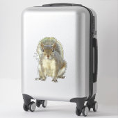 Eichhörnchen Aufkleber (Koffer)