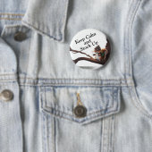 Eichhörnchen aus Button, Fertigpappe Button (Beispiel)