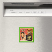 Eichhörnchen aus dem Weltraum Magnet (In Situ (Geschirrspüler))