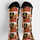 Eichhörnchen aus dem Weltraum Socken (Oben)