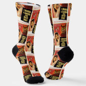 Eichhörnchen aus dem Weltraum Socken (Gewinkelt)