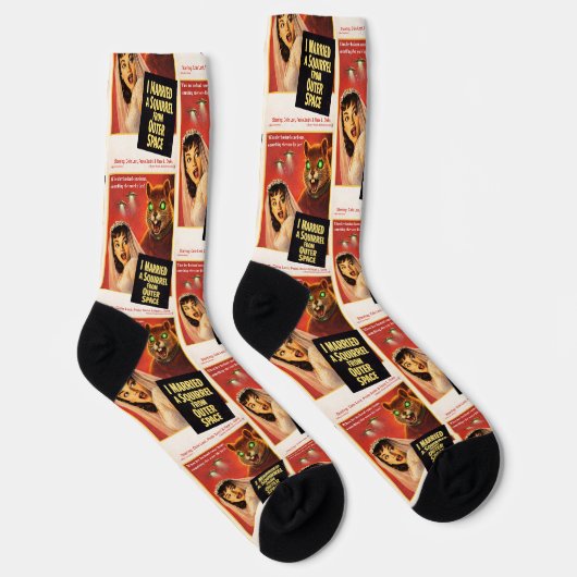 Eichhörnchen aus dem Weltraum Socken (Rechts)