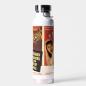 Eichhörnchen aus dem Weltraum Trinkflasche (Links)