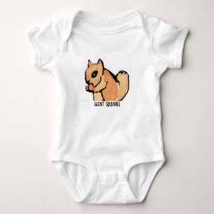Eichhörnchen Baby Strampler