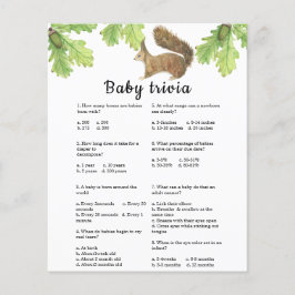 Eichhörnchen - Baby Trivia | Baby Showspiel