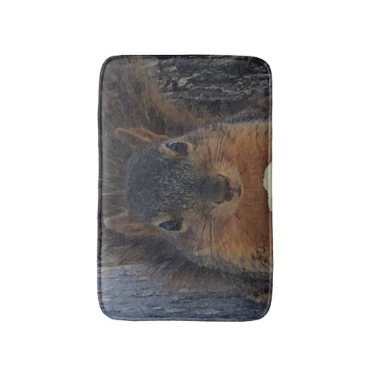 Eichhörnchen Badematte (Vorderseite Vertikal)