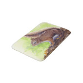 Eichhörnchen Badematte (Schrägansicht)