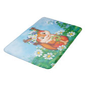 Eichhörnchen Badematte (Schrägansicht)