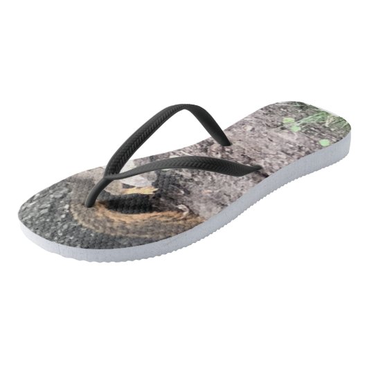 Eichhörnchen Badesandalen (Schrägansicht)