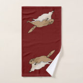 Eichhörnchen Badhandtuch Set (Handtuch)