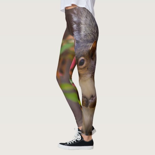 Eichhörnchen beginnt geduldig leggings (Links)