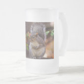 Eichhörnchen beginnt geduldig mattglas bierglas (VorderseiteRechts)
