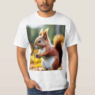 Eichhörnchen bei der Arbeit: Einzigartige T - Shir T-Shirt