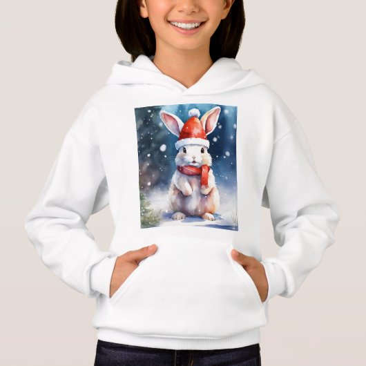 Eichhörnchen bei der Arbeit: Einzigartiges Design Hoodie (Vorderseite)