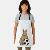 Eichhörnchen beim Fußball-Sport Schürze (Insitu)