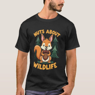 Eichhörnchen beobachten Enthusiasten Wildlife Obse T-Shirt