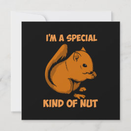 Eichhörnchen - besondere Art von Nut Einladung