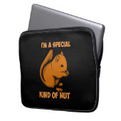 Eichhörnchen - besondere Art von Nut Laptopschutzhülle (Vorderseite Links)