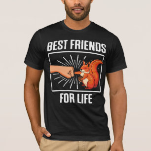 Eichhörnchen - Beste Tierfreunde für lebenslange T-Shirt